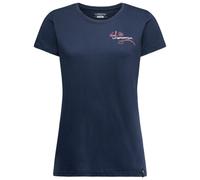 La Sportiva - Women's Climb Flower T-Shirt - T-Shirt, Gr. XL, blau (NightSky)