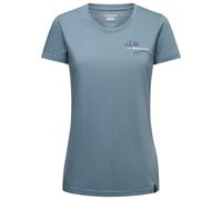 La Sportiva - Women's Climb Flower T-Shirt - T-Shirt, Gr. XL, grau (Limestone/NightSky)