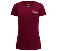 La Sportiva - Women's Climb Flower T-Shirt - T-Shirt, Gr. XS, rot (Redwood/Azalea)