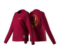 La Sportiva - Women's Climbing On The Moon Sweatshirt - Pullover, Gr. XS, rot (Fucsia/Giallo)