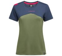 La Sportiva - Women's Roof T-Shirt - T-Shirt, Gr. XL, oliv (Cypress/NightSky)