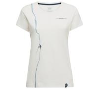 La Sportiva - Women's Route - T-Shirt, Gr. M, weiß (Chalk/Limestone)