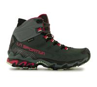 La Sportiva - Women's Ultra Raptor II Mid Leather Wide GTX - Wanderschuhe, Gr. 37.5, oliv (Charcoal/Cerise)