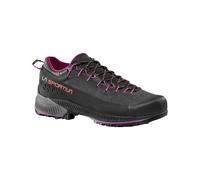 La Sportiva - Zustiegsschuhe GORE-TEX - TX4 Evo Woman GTX Carbon/Springtime für Damen aus Leder - Größe 38 - schwarz schwarz 38