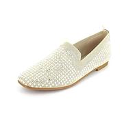 La Strada - Loafer with stones beige knitt - Farbe - beige - Größe - 37