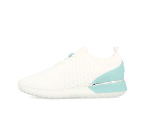 La Strada 2101381 Sneaker Damen White Knitted Blue Heelcap - Weiß / EUR 41