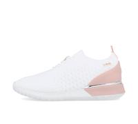La Strada 2101381 Sneaker Damen White Knitted Pink Heelcap - Weiß / EUR 40