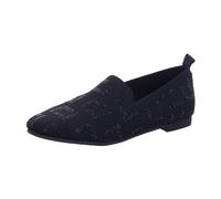 La Strada Slipper 2131884 Damen Schwarz Strick mit Steinen Größe 38