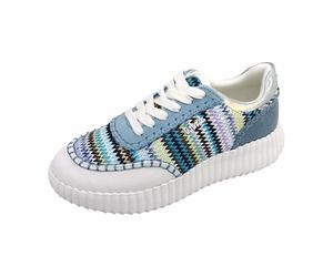La Strada 2200586 4260 Damen Sneaker Blau Multi Blau 36