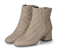 La Strada 2323228 4022 Schlupfstiefel Textil Damen in beige-Kombi - Gr. 40