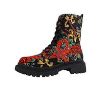 La Strada 2405206-4601 Mehrfarbig Red flower velvet EU 40