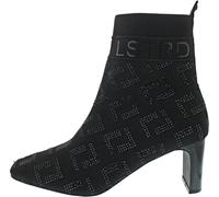 La Strada 41 black knitted + stones