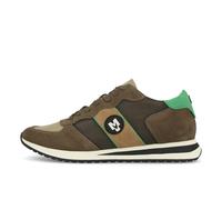 La Strada 9001005 Herren Sneaker Khaki Suede Brush Nylon - Braun / EUR 42