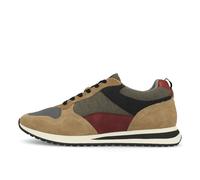 La Strada 9001007 Herren Sneaker Light Beige Multi Cow Suede Mesh - Grau / EUR 41