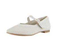 La Strada Ballerinas für Damen aus Italien, Spanien und Portugal für Damen, beige, Größe 39 EU