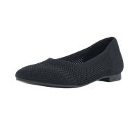 La Strada Ballerinas für Damen aus Italien, Spanien und Portugal für Damen, schwarz, Größe 42 EU