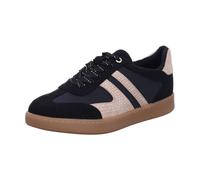 La Strada Damen-Sneaker 2303446-2201 Schwarz-Beige Sportboden Keilabsatz Gr. 39
