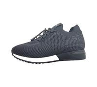 La Strada Damen Sneaker 2400409-4500-A Schwarz/Silber/Weiß Größe 38
