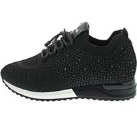 La Strada Damen-Sneaker-Slipper Schwarz-Silber-Weiß Größe 41