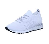 La Strada Damenschuhe Schnürschuhe Sportive Sneaker Weiß Freizeit, Schuhgröße:EUR 41