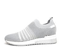 La Strada Damenschuhe Sneaker Low Slipper Silber Freizeit, Schuhgröße:42 EU