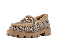 La Strada Plateau Slipper für Damen, beige, Größe 41 EU