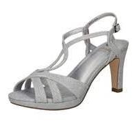 La Strada Sandale Damen silber 40