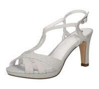 La Strada Sandale Damen silber 41