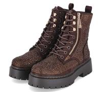 La Strada Schnürboots Braun - Gr. 41 - Textil