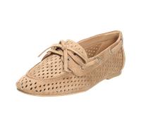 La Strada Schnürschuhe für Damen aus Italien, Spanien und Portugal für Damen, beige, Größe 40 EU