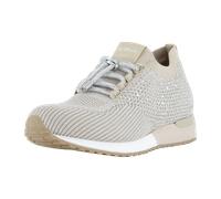 La Strada Schnürschuhe für Damen aus Italien, Spanien und Portugal für Damen, beige, Größe 40 EU