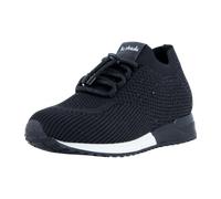 La Strada Schnürschuhe für Damen aus Italien, Spanien und Portugal für Damen, schwarz, Größe 37 EU