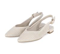 La Strada Slingballerinas - Gr. 41 - Beige - Textil