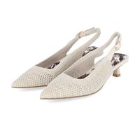 La Strada Slingpumps - Gr. 38 - Beige - Textil & Synthetik
