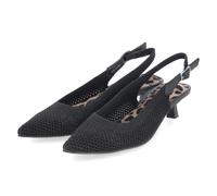 La Strada Slingpumps - Gr. 38 - Schwarz - Textil & Synthetik