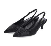 La Strada Slingpumps Schwarz - Gr. 41 - Synthetik Material