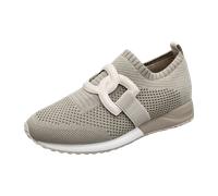 La Strada Slipper für Damen aus Italien, Spanien und Portugal für Damen, beige, Größe 37 EU