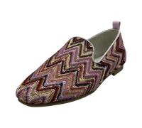 La Strada Slipper für Damen aus Italien, Spanien und Portugal für Damen, bunt, Größe 37 EU