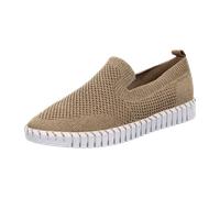 La Strada Slipper für Damen aus Italien, Spanien und Portugal für Damen, gold, Größe 38 EU