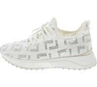 La Strada Damen Low Sneaker Weiß Textil - luftiges Mesh, 11-Deutsch:40, Color:weiß