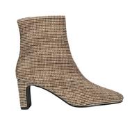 La Strada Stiefelette Damen Textil beige mit schwarzen Steinen Größe 37