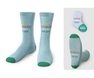 la vida - Damen Socken Zaubersocken Gr 36-40 Geschenk la vida Blau 3752731