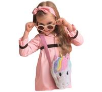 la vida - Kinder Kuscheltasche Schultertasche Umhängetasche la vida Einhorn 3873311