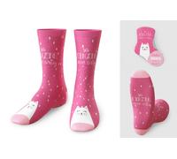 la vida - Kinder Socken Zaubersocken Gr 36-40 Geschenk la vida Katze 3755811