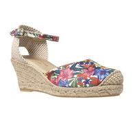 LA VIDA ROSA Nicht das gleiche Damenschuh Spring/Sommer 2020 Espadrilles Keilabsatz, Rosa, 41 EU