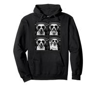 Labrador Pilotenbrille Film Photo Booth B&W Hund Pullover Hoodie