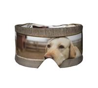Labrador Retriever Fotos, Vollständige Augenabdeckungen, lichtblockierende Augenmaske, Schlafaugen- und Ohrenschützer