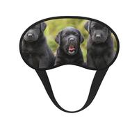 Labrador Retriever Hundeabdruck,Vollständige Augenabdeckungen, lichtundurchlässige Schlafmasken, Verdunkelungs-Augenschützer