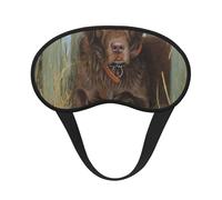 Labrador Retriever, Schokoladenbraun,Vollständige Augenabdeckungen, lichtundurchlässige Schlafmasken, Verdunkelungs-Augenschützer