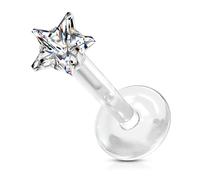 Labret Stern Zirkonia